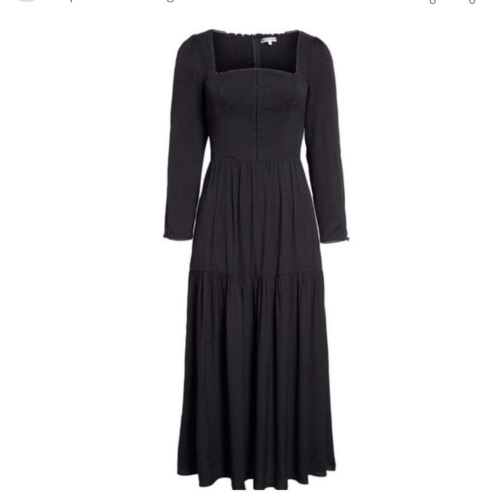 Reformation Black Chaylyn Dress Size 8 Black